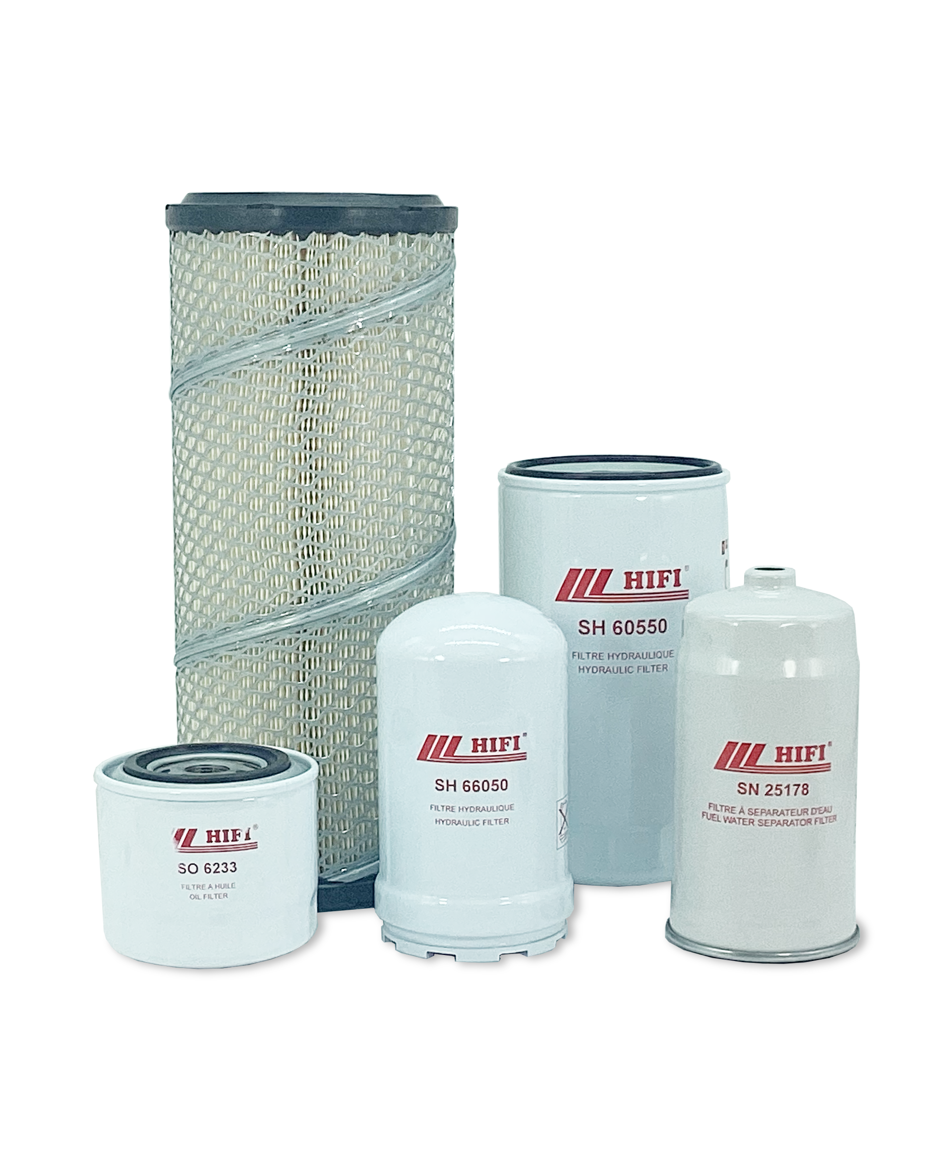 HERO® Maintenance Filter Kit for Kioti NX510 HST Tractor - Oil, Fuel & Air Filters Replacement Set - Perfect for Tractor Maintenance & Farming Equipment Care