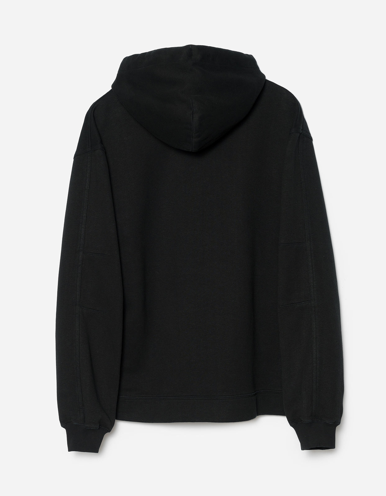 5233 Articulated Hemp Hooded Sweatshirt - Black | Eco-Friendly Unisex Pullover for Casual Wear & Outdoor Activities