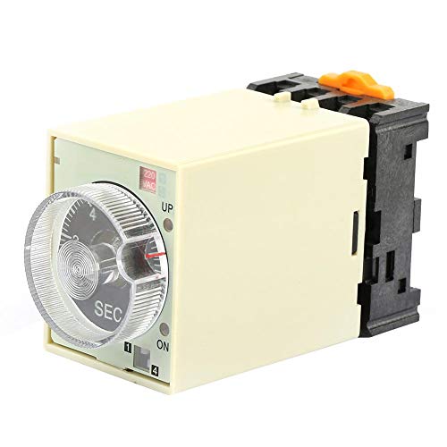 High Precision Low Power Consumption Time Delay Relay - Adjustable Timer Relay for Remote & Automated Control Circuits | Ideal for Home Automation, Industrial Equipment, and DIY Electronics Projects