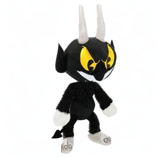 Funko Plush: Cuphead The Devil Collectible Soft Toy - Perfect for Gaming Fans, Bedroom Decor & Gift Giving