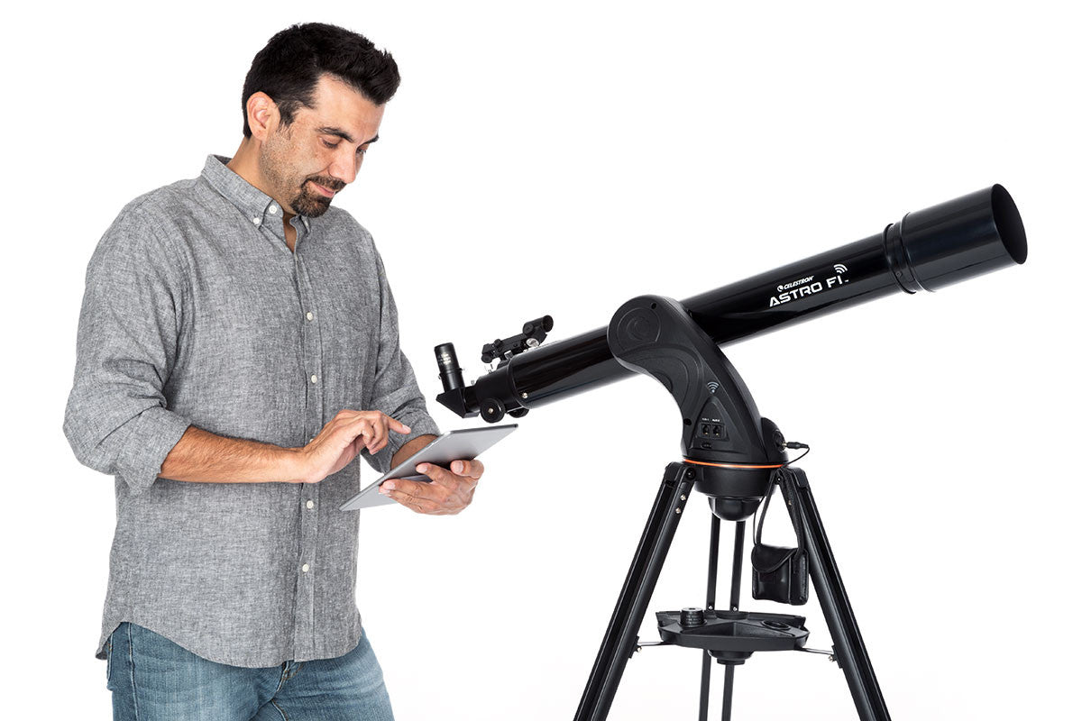Used Astro Fi 90mm Refractor Telescope - Portable Astronomy Equipment for Stargazing, Bird Watching & Outdoor Adventures