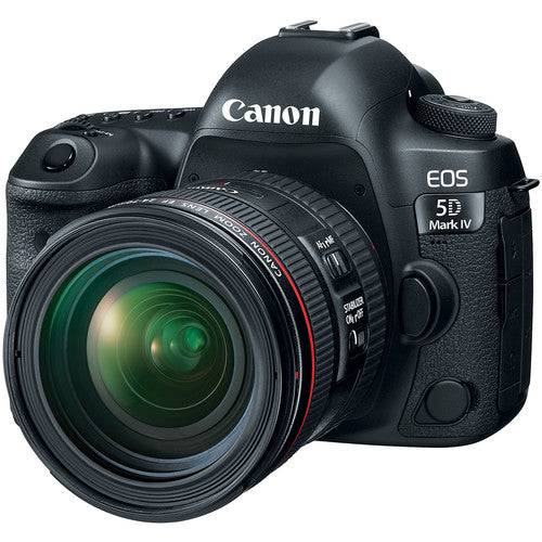 Canon EOS 5D Mark IV DSLR Camera with 24-70mm f/4L Lens Kit - Professional Full Frame Digital Camera for Photography, Videography & Travel - Perfect for Portraits, Landscapes & Events