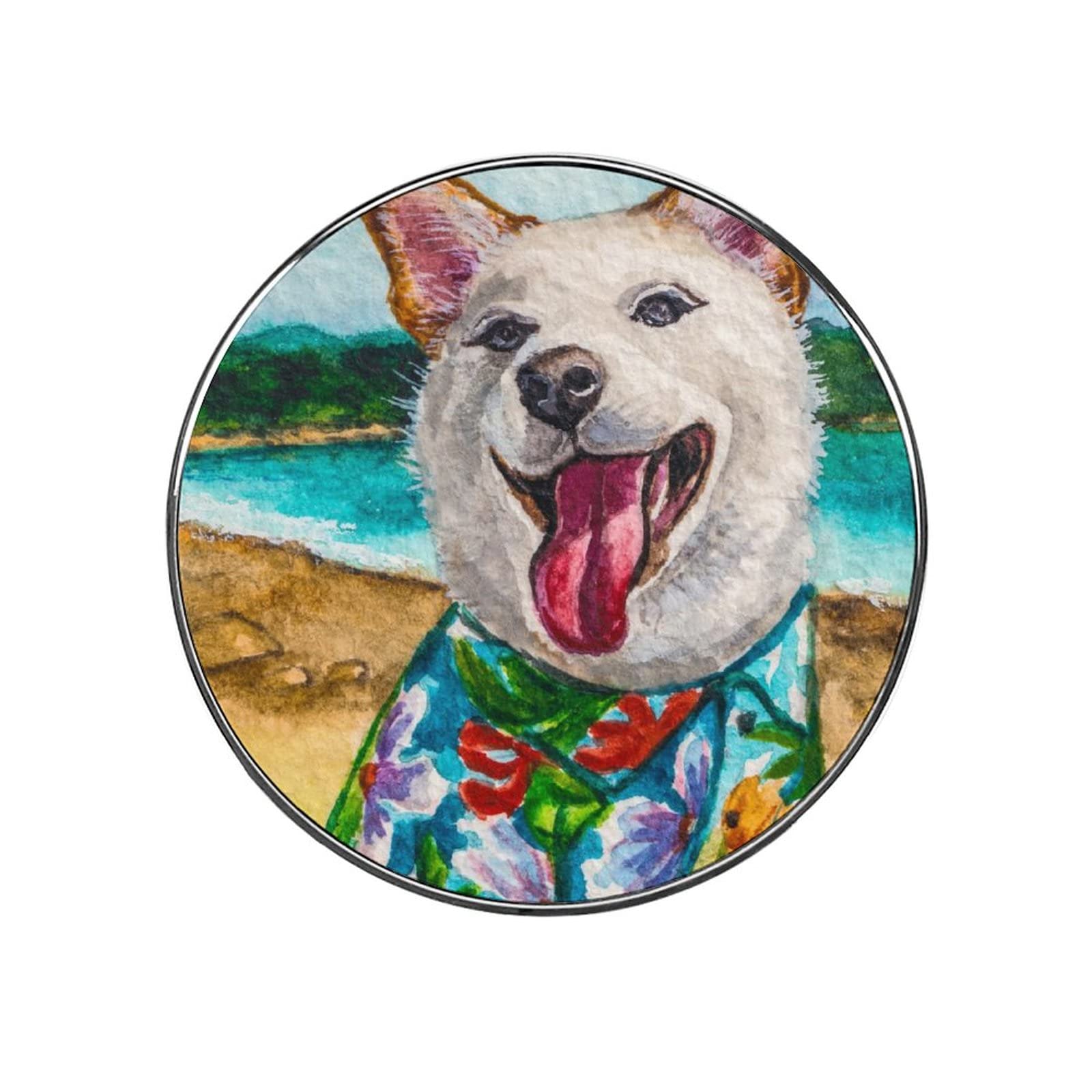 Dog Painting Fridge Magnets - Cute Kitchen & Refrigerator Decor for Whiteboards & Metal Surfaces - Perfect for Home, Office & Gift Giving