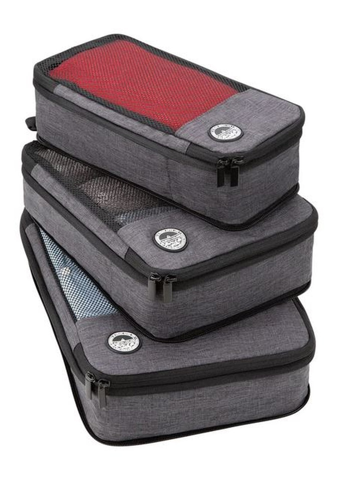 Austin House 3-Piece Compressible Packing Cubes Set - Travel Organizer for Luggage & Suitcase - Perfect for Business Trips, Vacations & Weekend Getaways