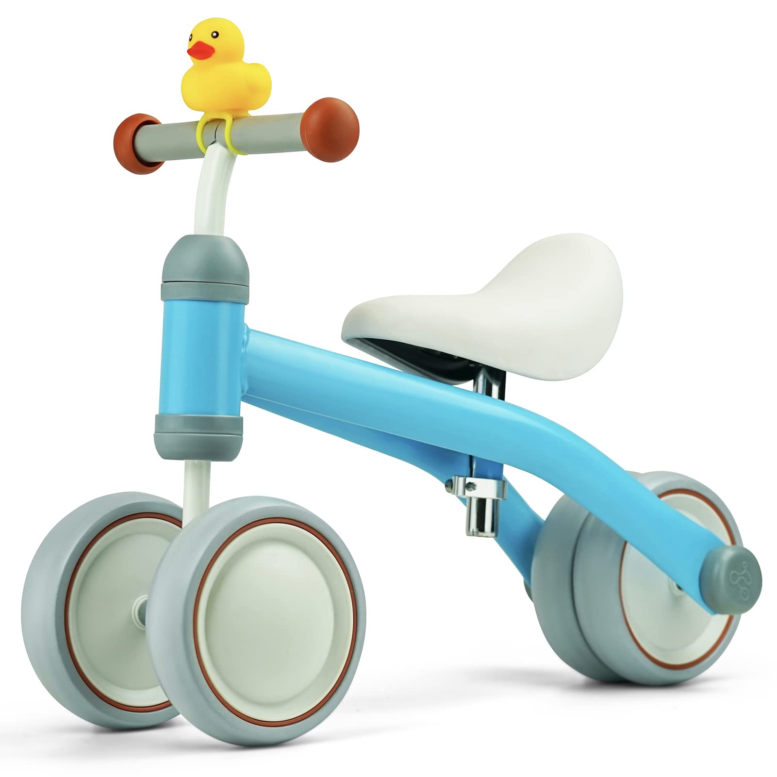 KRIDDO Baby Balance Bike for 1-2 Year Olds | First Birthday Gift for Toddlers | No-Pedal Training Bike for Boys & Girls 12-24 Months | Indoor & Outdoor Learning Toy for Early Walking Development