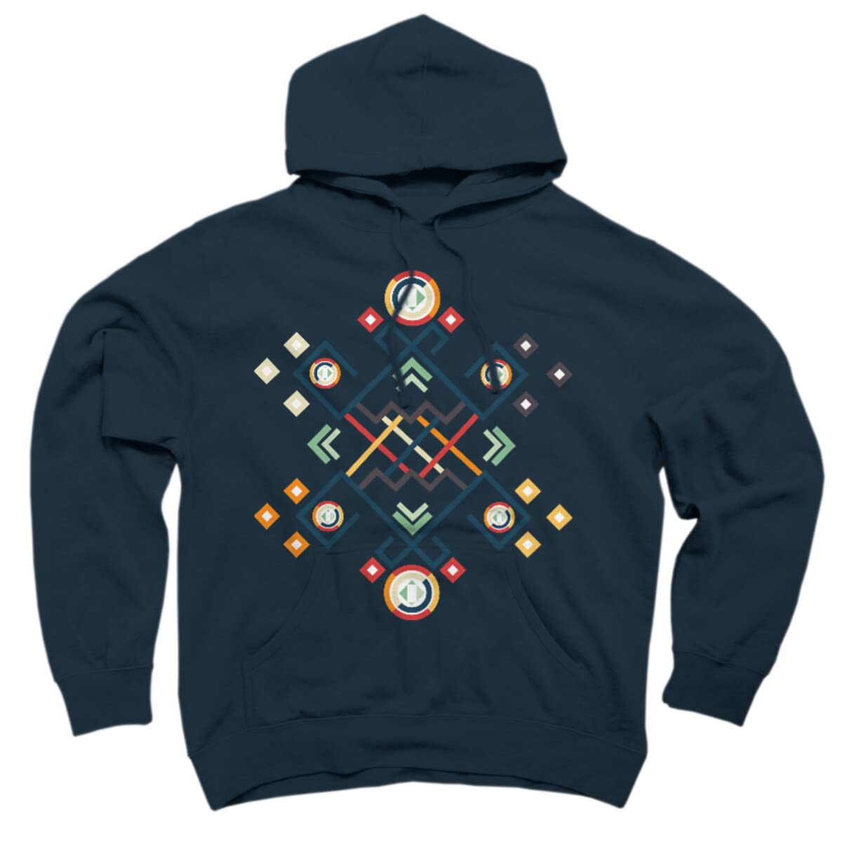 Design By Humans Unisex Back to The Roots by Rouages Pullover Hoodie - Comfortable Cotton Sweatshirt for Men & Women - Perfect for Casual Wear, Street Style & Outdoor Activities