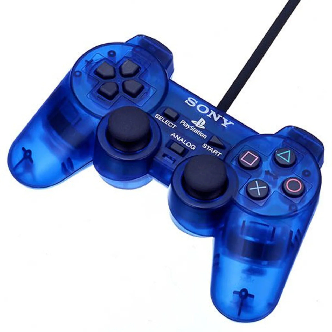 Original PlayStation 2 DualShock 2 Controller - Ocean Blue | Wireless Gaming Controller for PS2 Consoles | Perfect for Retro Gaming & Classic PS2 Games