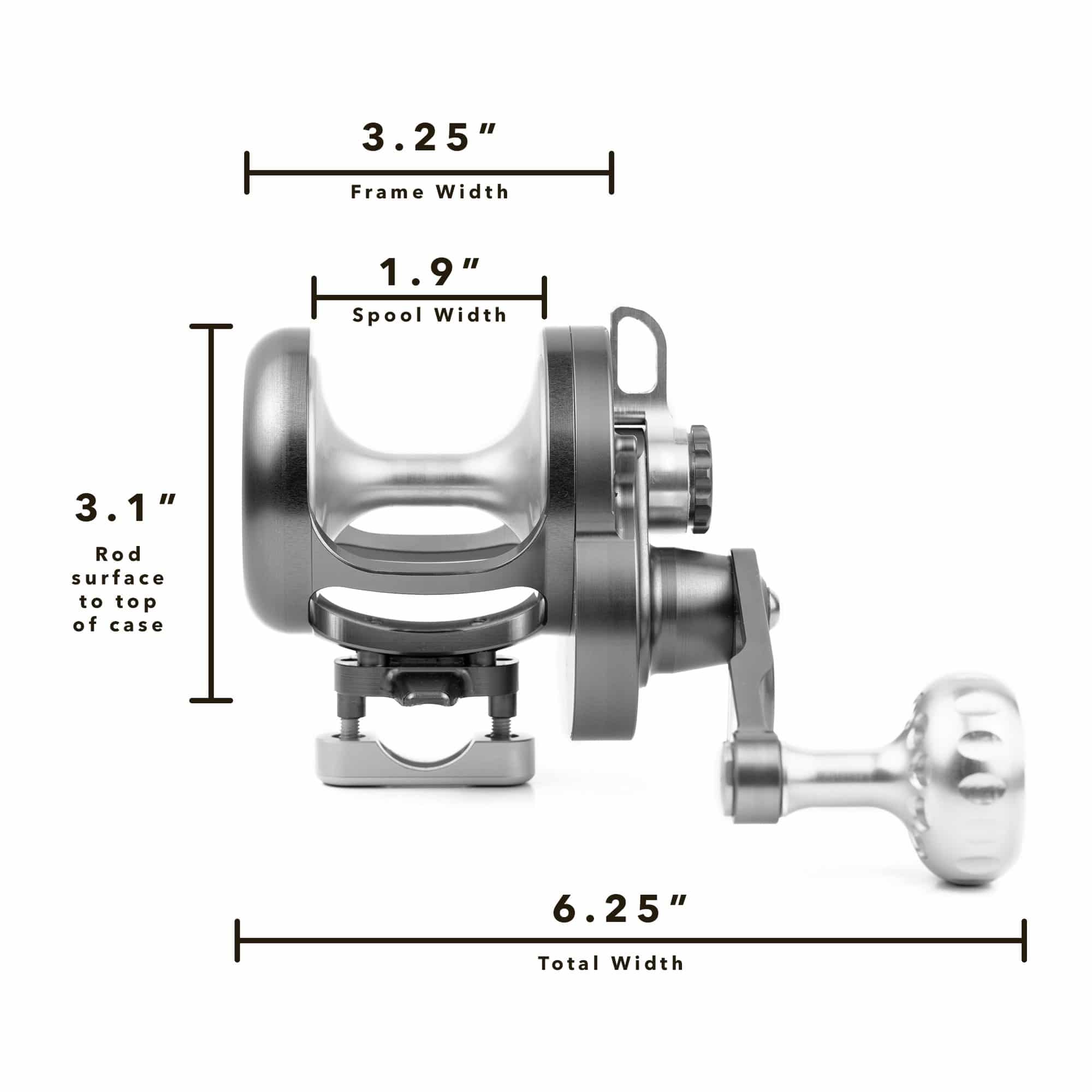 Seigler LG Lever Drag Fishing Reels - Saltwater & Freshwater Fishing Gear for Offshore, Inshore, and Big Game Anglers