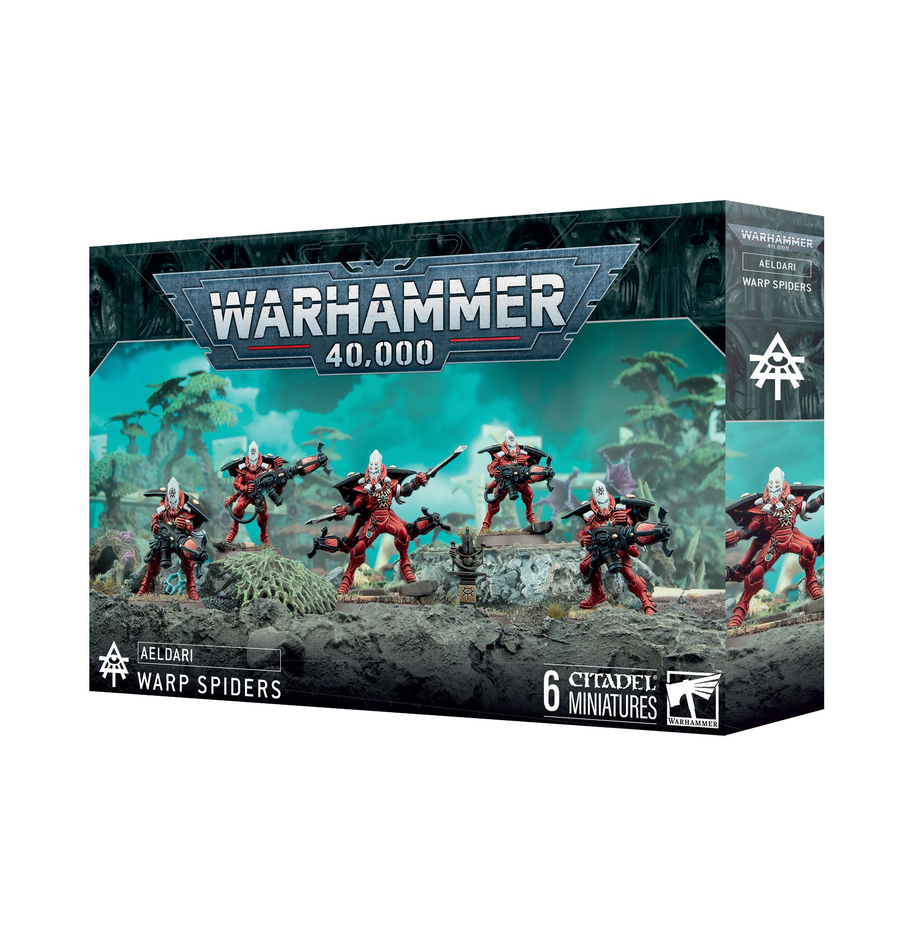 40K Warp Spiders - Aeldari Miniatures for Warhammer 40K Tabletop Gaming | Perfect for Strategy Battles & Collectors