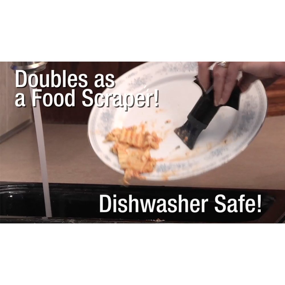 DANCO Disposal Genie Garbage Disposal Strainer - Kitchen Sink Drain Splash Guard & Food Scraper - Grey (10056) - Perfect for Preventing Clogs & Keeping Sink Clean - Ideal for Home Kitchen & Restaurant Use