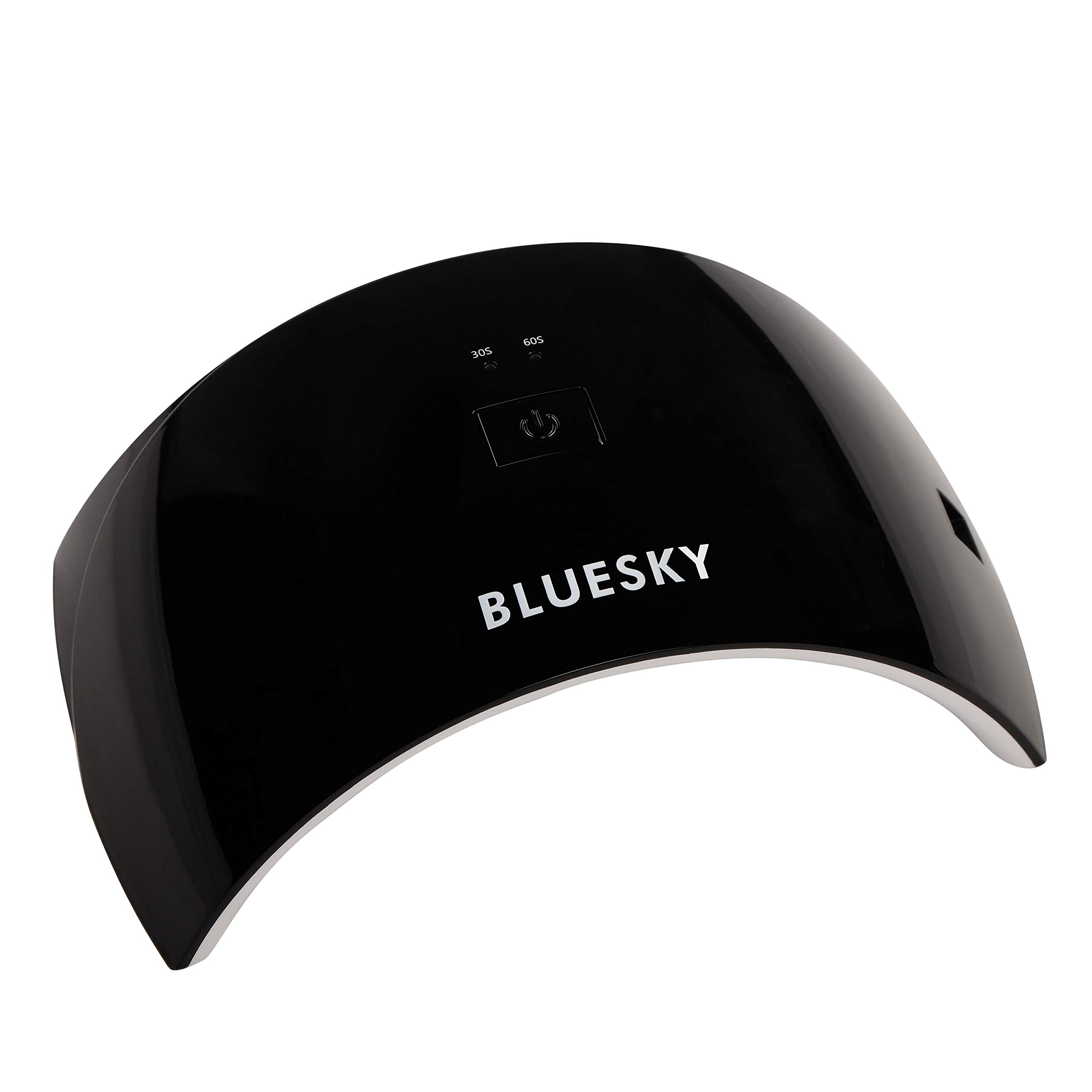 Professional 24W LED & UV Nail Lamp for Gel Polish Curing - Auto Sensor, 2 Timer Settings, UK Plug, Black | Fast Drying for Salon & Home Manicures, Perfect for Gel, Acrylic & Dip Powder Nails