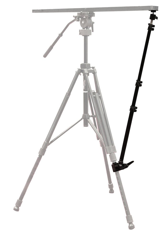 ALZO Universal Camera Slider Brace Support with Super Clamp - Professional DSLR Video Rig Stabilizer for Smooth Panning Shots - Perfect for Vlogging, Filmmaking, and Time-Lapse Photography