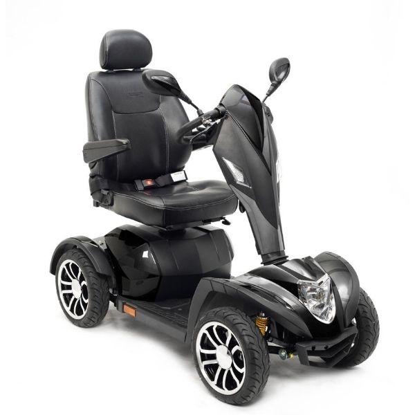 Drive Medical Cobra GT4 Heavy Duty Power Scooter - 4-Wheel Mobility Scooter for Adults, 300 lb Weight Capacity - Ideal for Outdoor & Indoor Use, Shopping, Travel & Daily Mobility Assistance