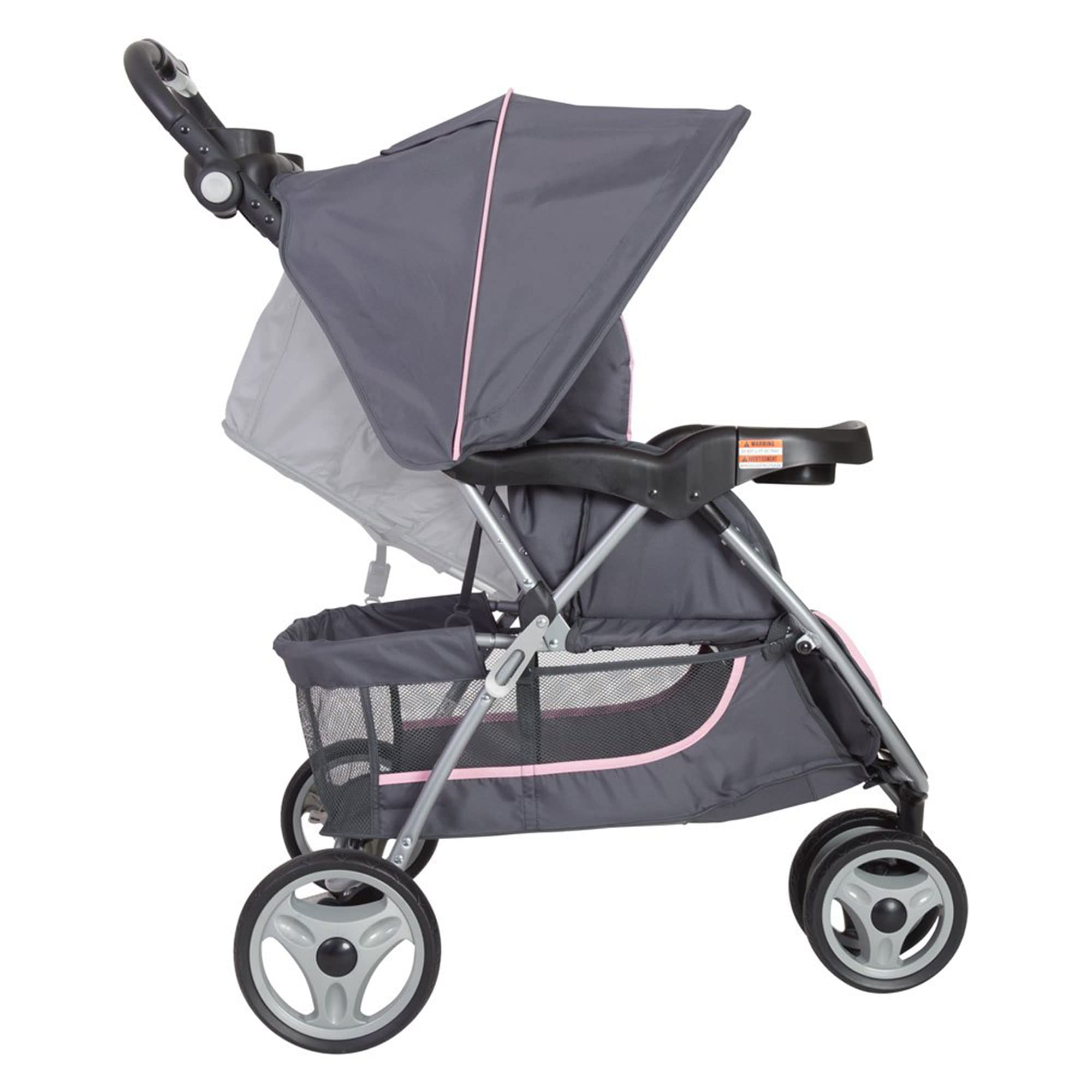 Baby Trend Skyview Stroller Travel System with EZ Flex-Loc Infant Car Seat - Lightweight Compact Baby Stroller with Adjustable Canopy & Storage Basket | Perfect for Newborns, Travel, Shopping & Daily Walks (Flora Pattern)