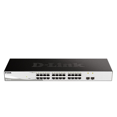 D-Link DGS-1210-26 26-Port Gigabit Smart Managed Switch | High-Speed Network Switch for Office, Home & Business Use | Reliable Ethernet Switch for Seamless Connectivity