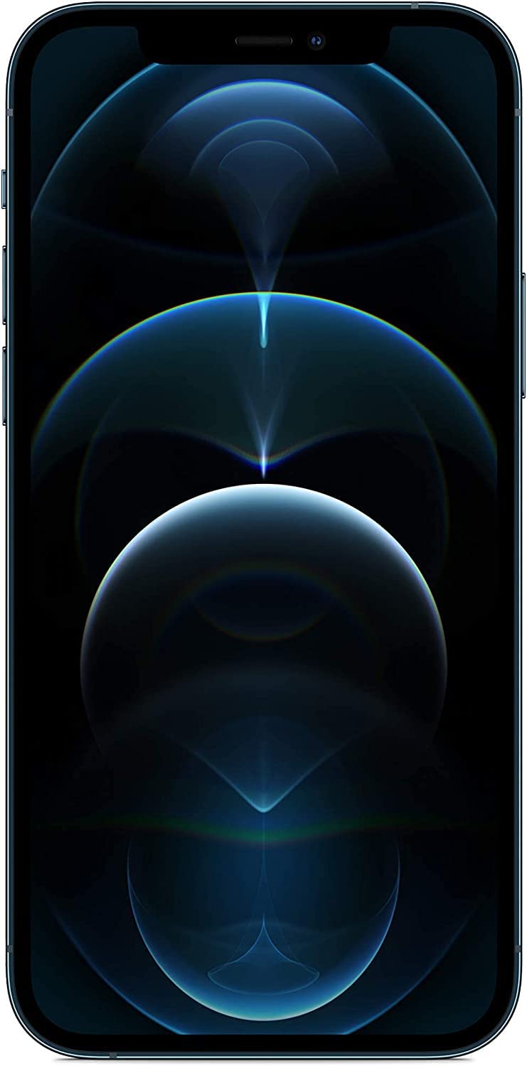 Apple iPhone 12 Pro 256GB - Pacific Blue (Renewed Premium) | Unlocked Smartphone with 5G, A14 Bionic Chip & Pro Camera System | Perfect for Travel, Photography & Business Use
