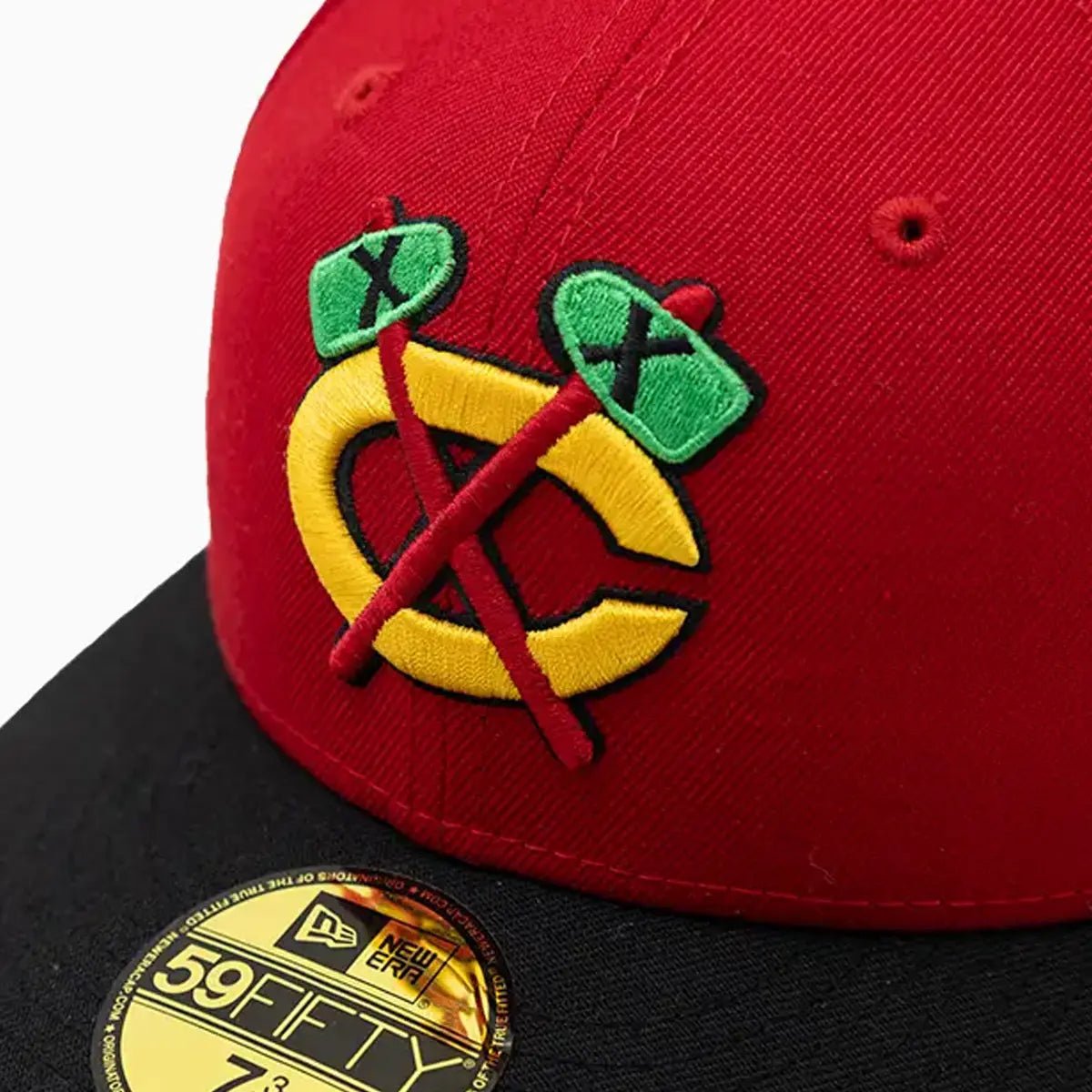 Chicago Blackhawks NHL 59FIFTY Fitted Hat - Official Snapback Cap for Men & Women - Perfect for Hockey Games, Sports Events & Streetwear Fashion