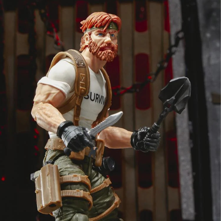 G.I. Joe Classified Series Stuart Outback Selkirk Action Figure - Collectible Military Toy for Display & Play | Perfect for Fans & Collectors