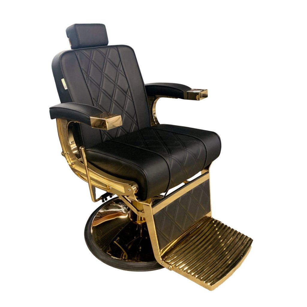 Greenlife Ninja Advance Modern Classic Hydraulic Salon Barber Chair - Professional Hair Cutting Styling Chair for Barbershops & Home Use