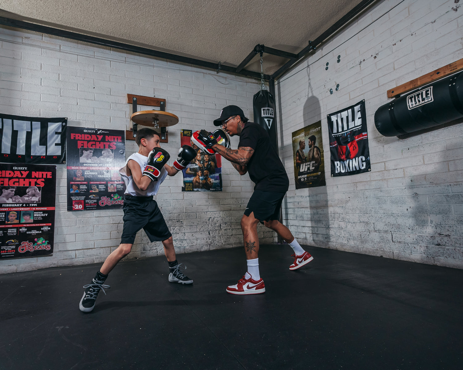 BOOM BOOM Boxing Silencer - Youth Punching Bag Training Kit for Kids & Teens | Home Gym Equipment for Boxing Practice & Fitness Training