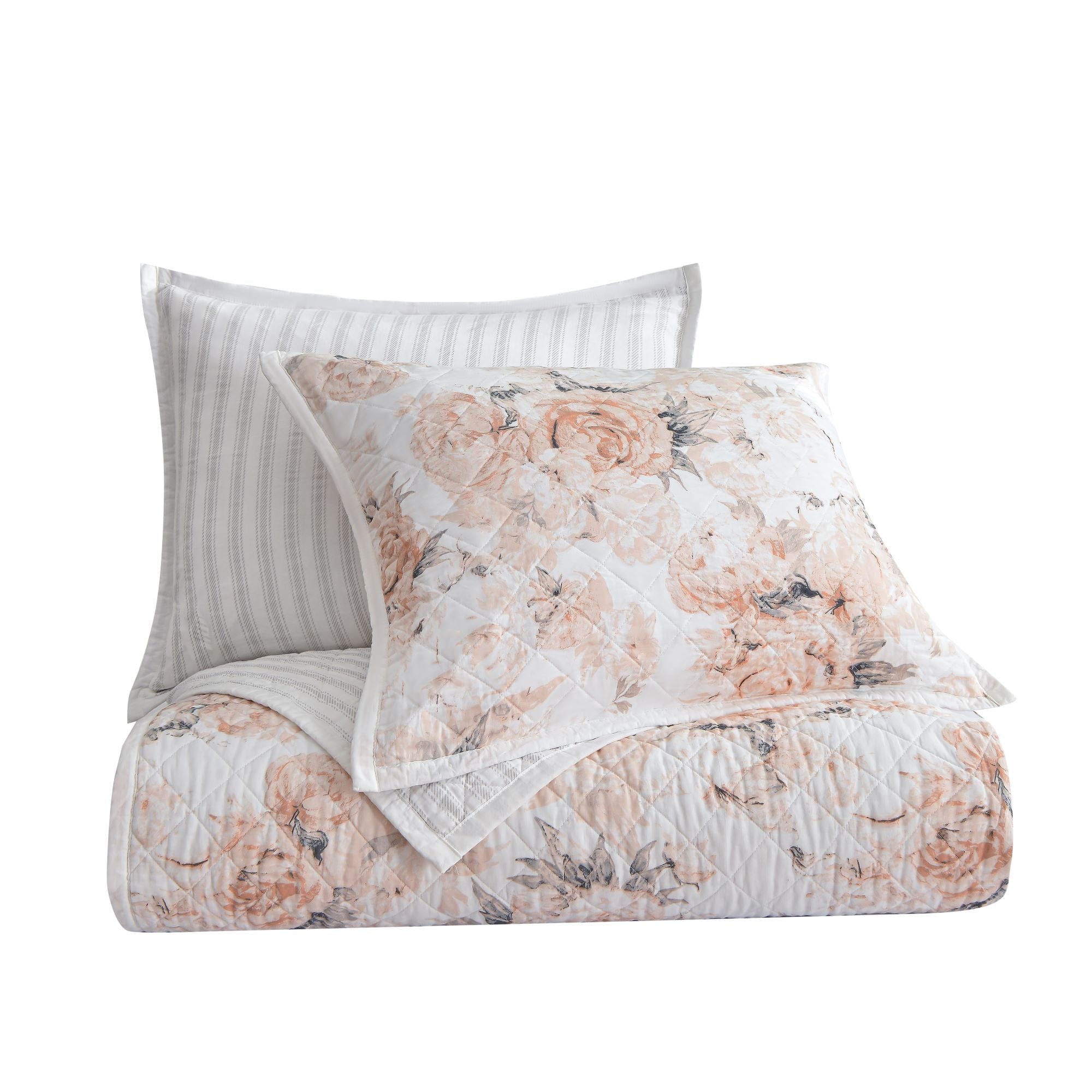 Colette Reversible Quilt Set - Soft & Stylish Bedding for All Seasons | Perfect for Master Bedroom, Guest Room & Dorm Decor