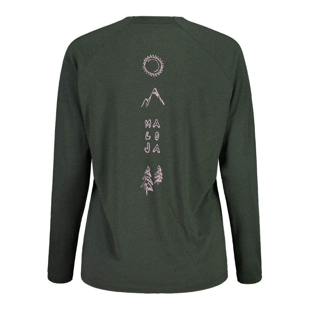 Maloja Allegrini M. Shirt for Women - Lightweight Hiking & Outdoor Travel Blouse - Breathable Quick-Dry Performance Top for Camping, Backpacking & Adventure Travel