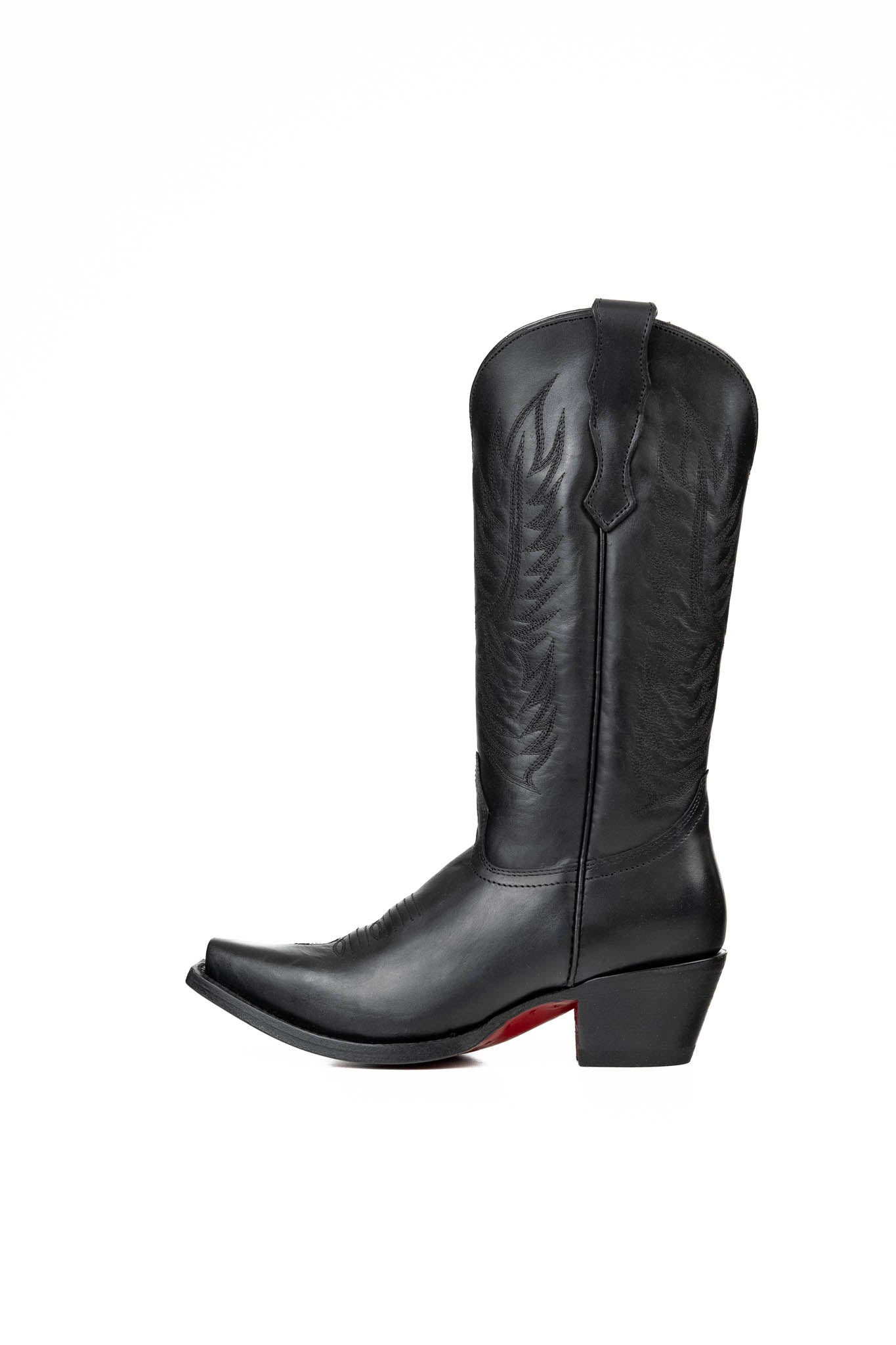 Ruby Ebano Red Sole Snip Toe Cowgirl Boots for Women - Western Style Ankle Boots with Pointed Toe - Perfect for Country Dancing, Rodeos & Fashion Outfits