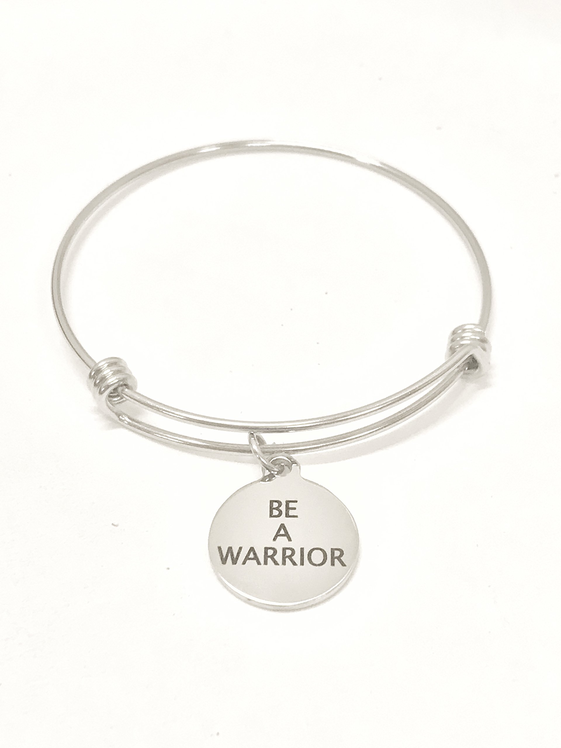 Motivational Warrior Bracelet for Women - Inspirational Jewelry Gift for Daughter, Success Quote Bracelet - Perfect for Daily Wear, Gifts & Empowerment