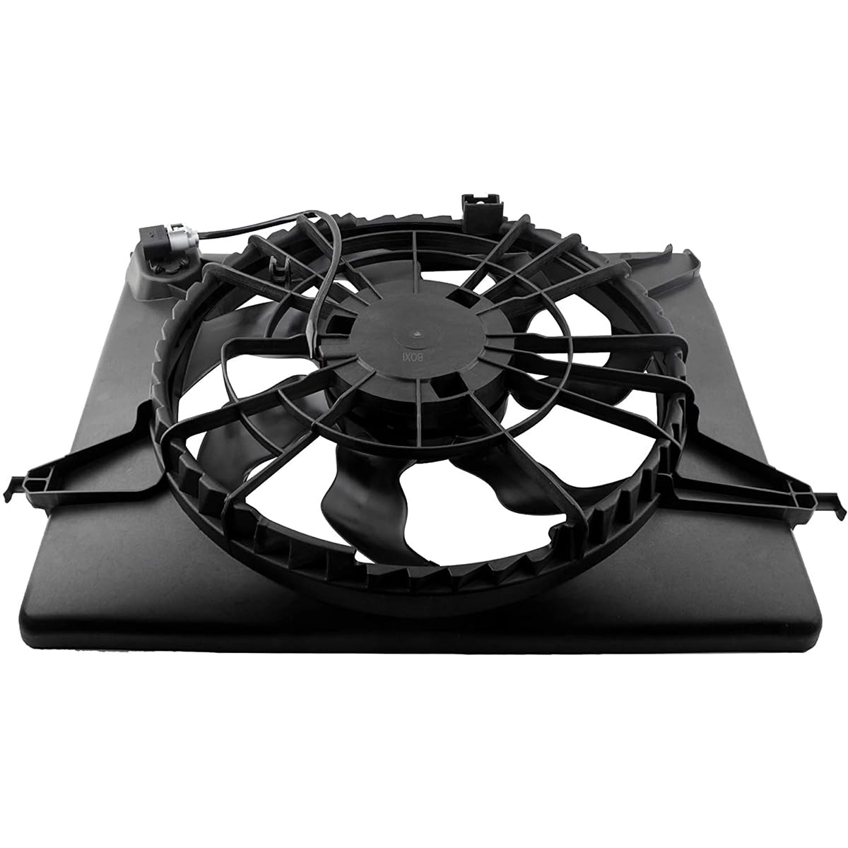 621-477 Engine Radiator Cooling Fan with Resistor & Shroud Assembly for Hyundai Sonata 2011-2013, Kia Optima 2012-2013 2.4L L4 - KI3115136 253803R170 253803R610 - Perfect for Engine Overheating Prevention & Cooling System Repair