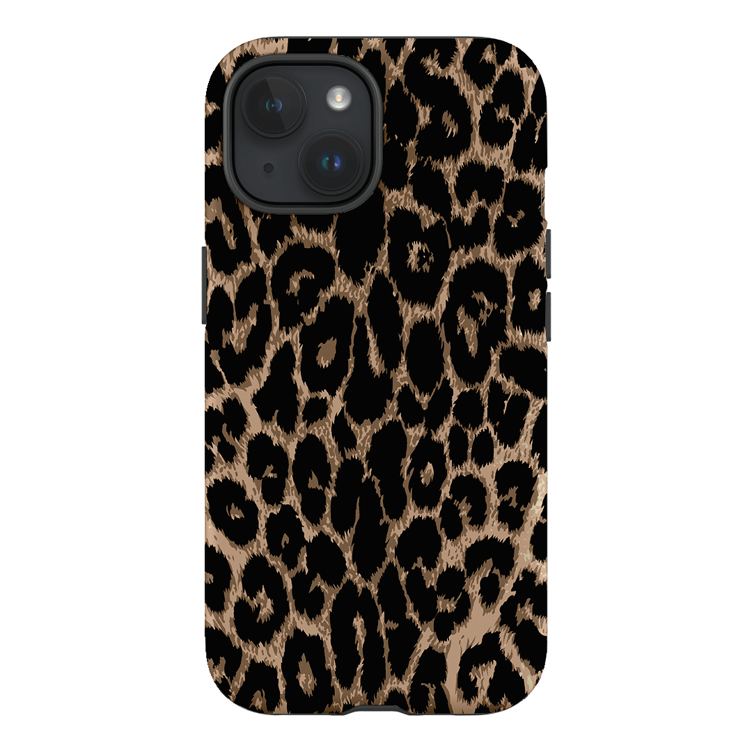 Stylish Leopard Print Phone Case - Durable Protective Cover for iPhone & Samsung | Perfect for Everyday Use, Travel & Fashion Accessories