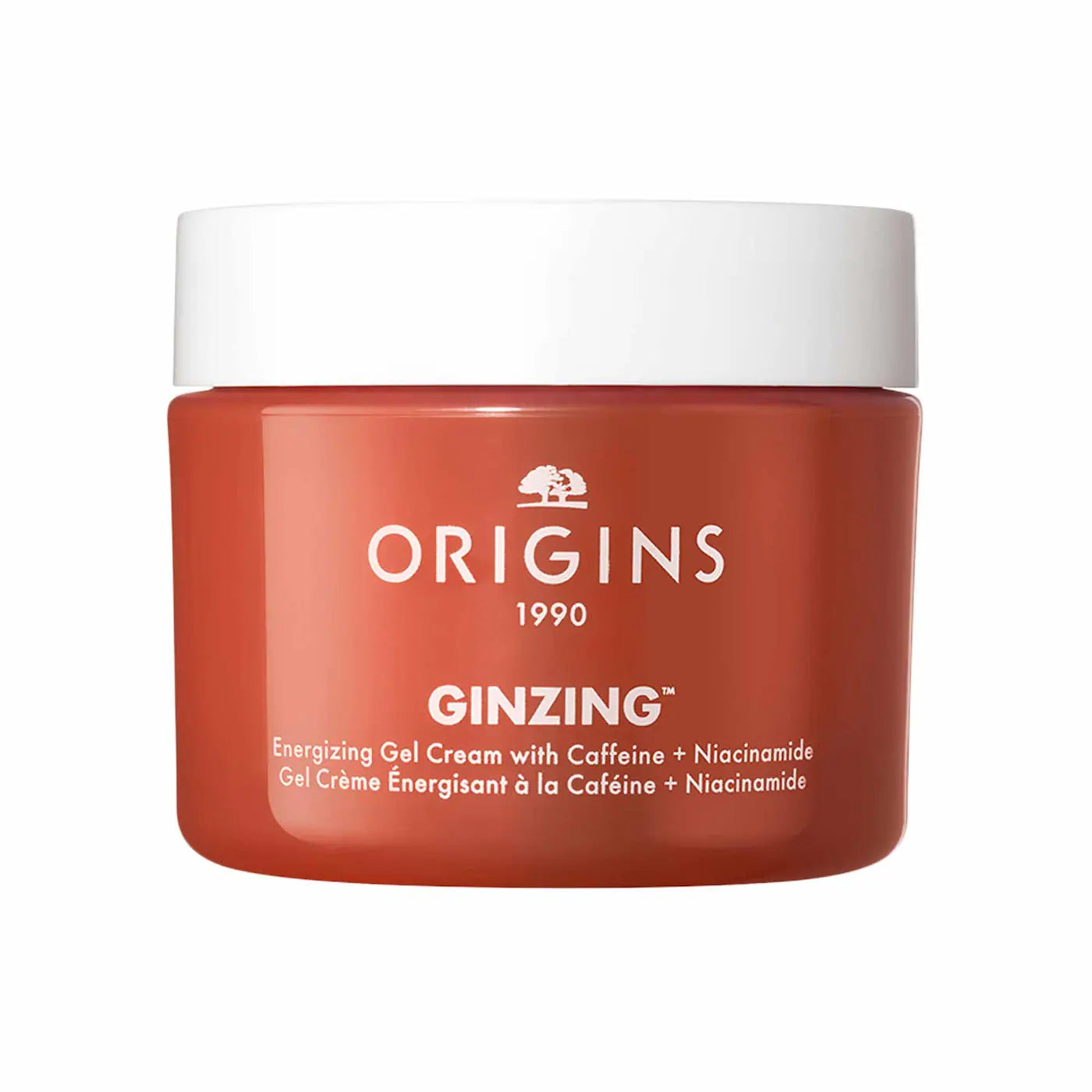 Origins GinZing Energizing Gel Cream with Caffeine & Niacinamide - 50ml New in Box | Hydrating Face Moisturizer for Dull Skin | Perfect for Morning Skincare Routine & Travel