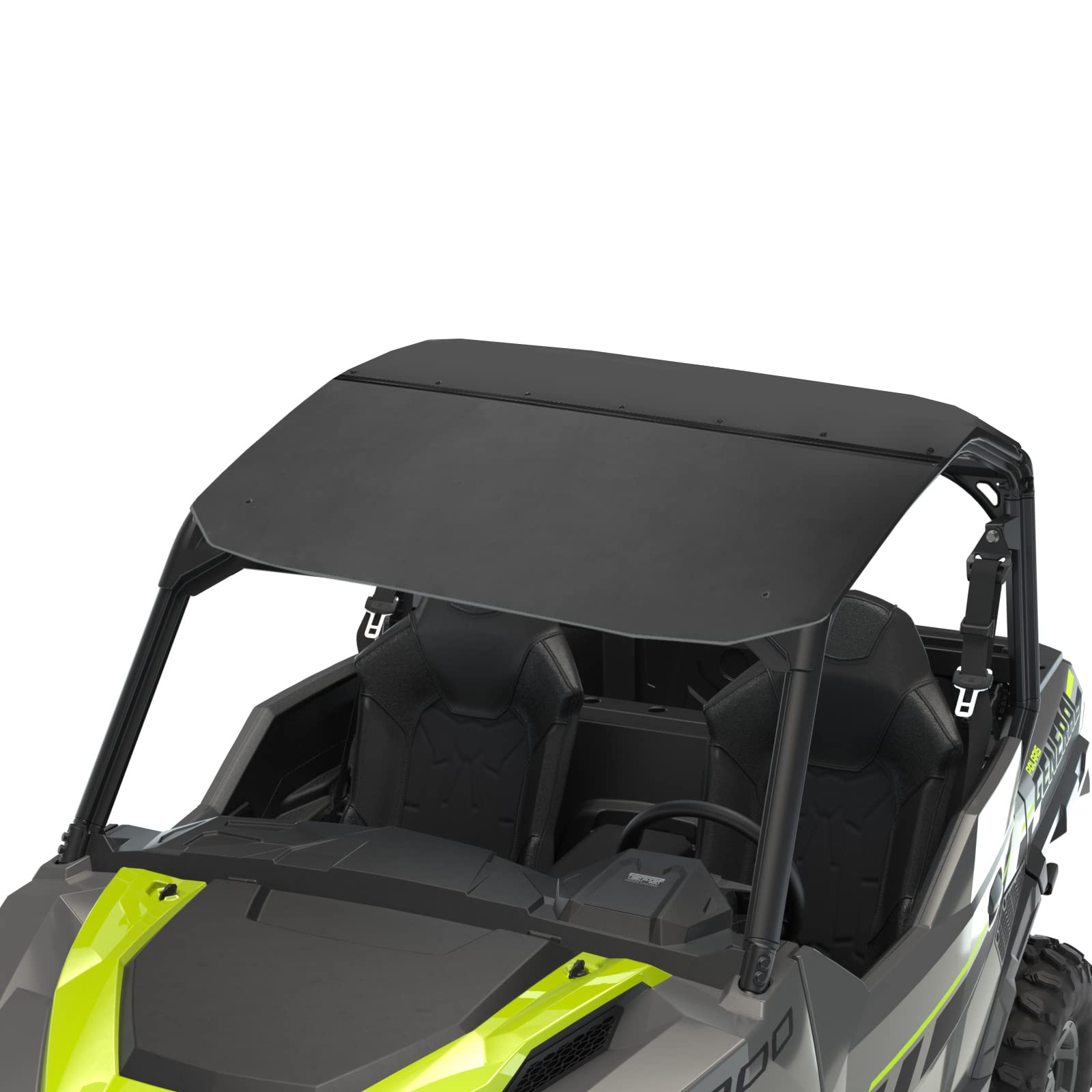 KIWI MASTER Aluminum Hard Roof Top for 2016-2025 Polaris General 1000 & General XP 1000 UTV - 2-Seat Black Accessory - Perfect for Off-Roading, Hunting & Outdoor Adventures