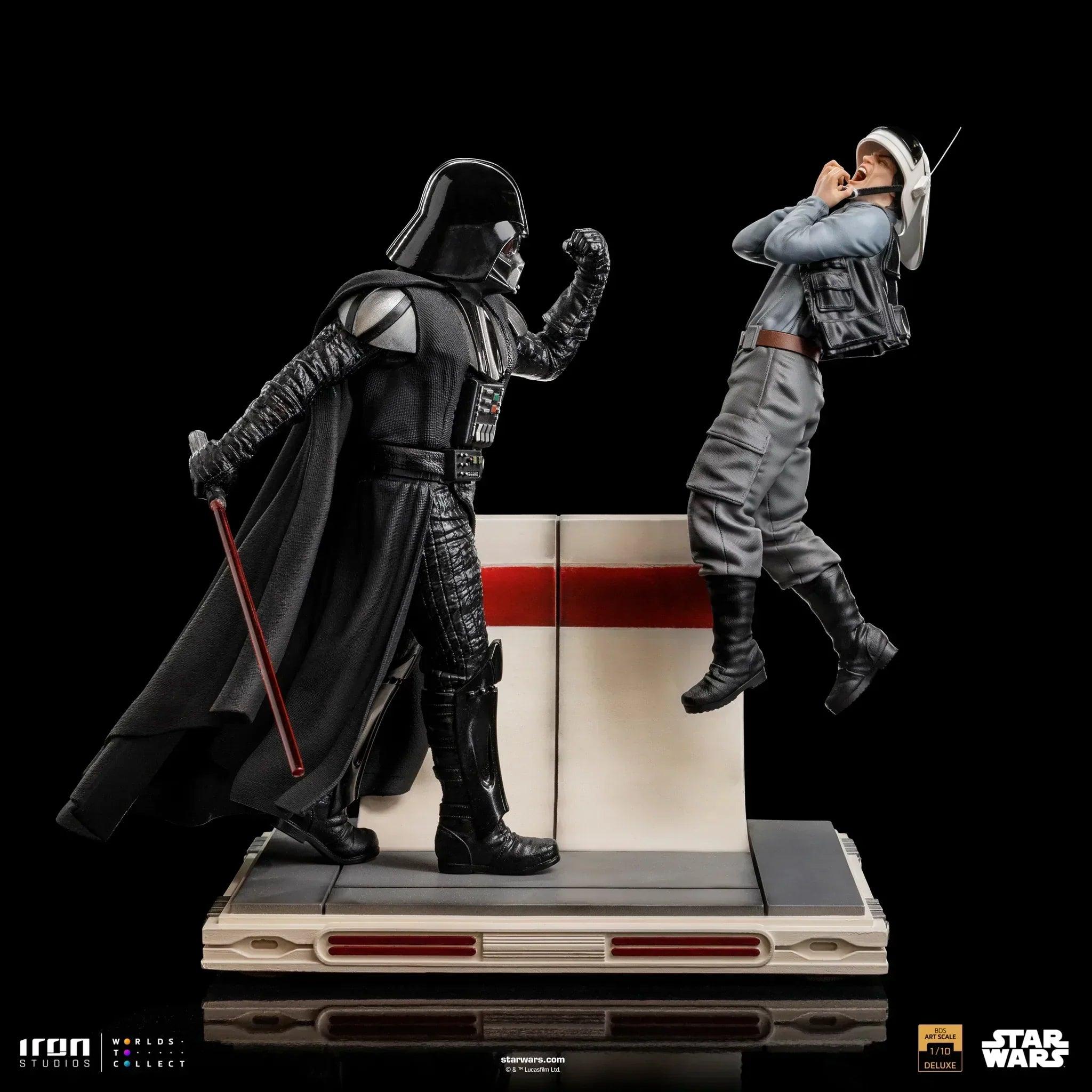Iron Studios Star Wars: Rogue One Darth Vader Deluxe BDS Art Scale 1/10 Statue - Premium Collectible for Display & Home Decor