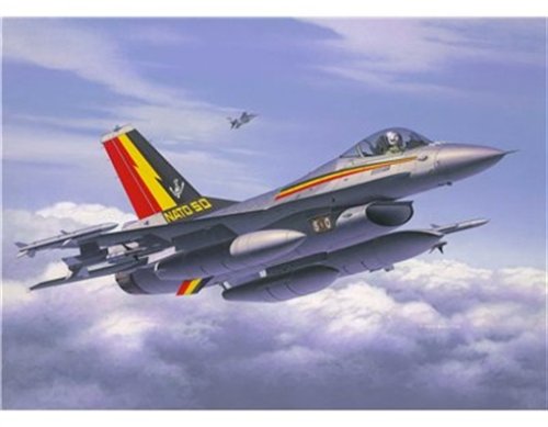 Revell Lockheed F-16 MLu 1:72 Scale Military Aircraft Model Kit - Perfect for Collectors, Hobbyists & WWII History Enthusiasts
