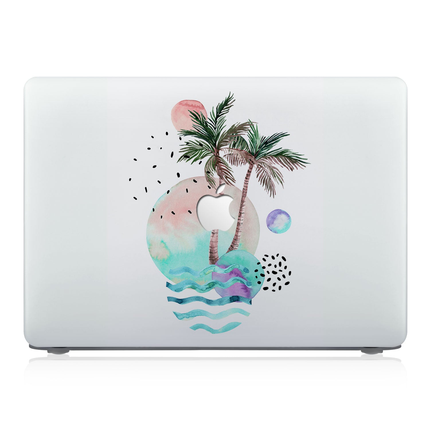 Premium Marble Flower Design MacBook Case - Stylish & Protective Cover for MacBook Air/Pro - Perfect for Work, Travel & School