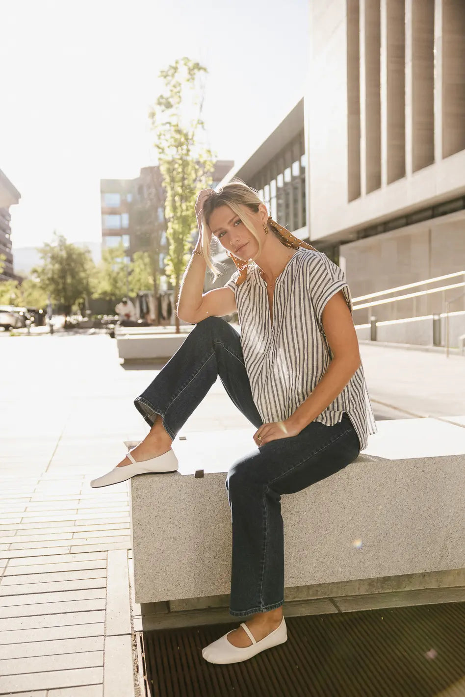 Stylish Fawn Straight Leg Jeans for Women - Comfortable & Trendy Denim Pants | Perfect for Casual Outfits, Workwear & Everyday Fashion