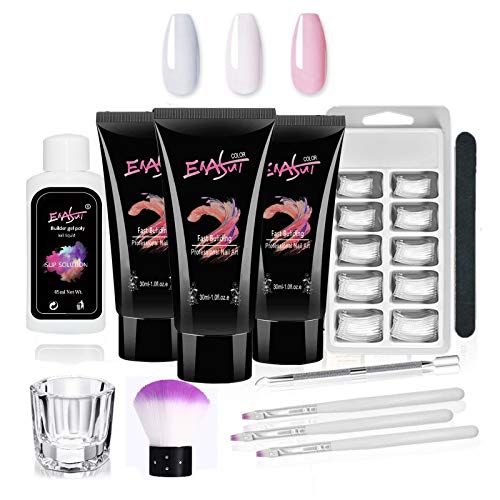 ENASUI 30ml Builder Nail Gel Kit - Professional Nail Extension & Enhancement Gel for Strong, Long-Lasting Manicures | Easy DIY Home Nail Art Kit for Beginners | Perfect for Salon-Quality Nails at Home, Parties & Special Occasions