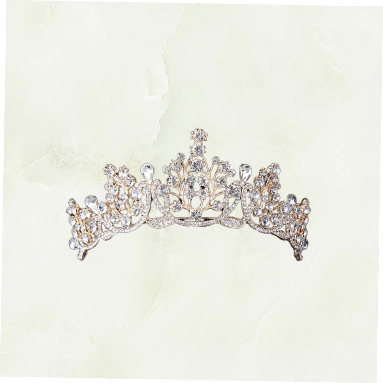 Beaupretty Rhinestone Bridal Headpiece Crown - Sparkling Hair Accessories for Weddings, Prom, Pageants & Special Occasions