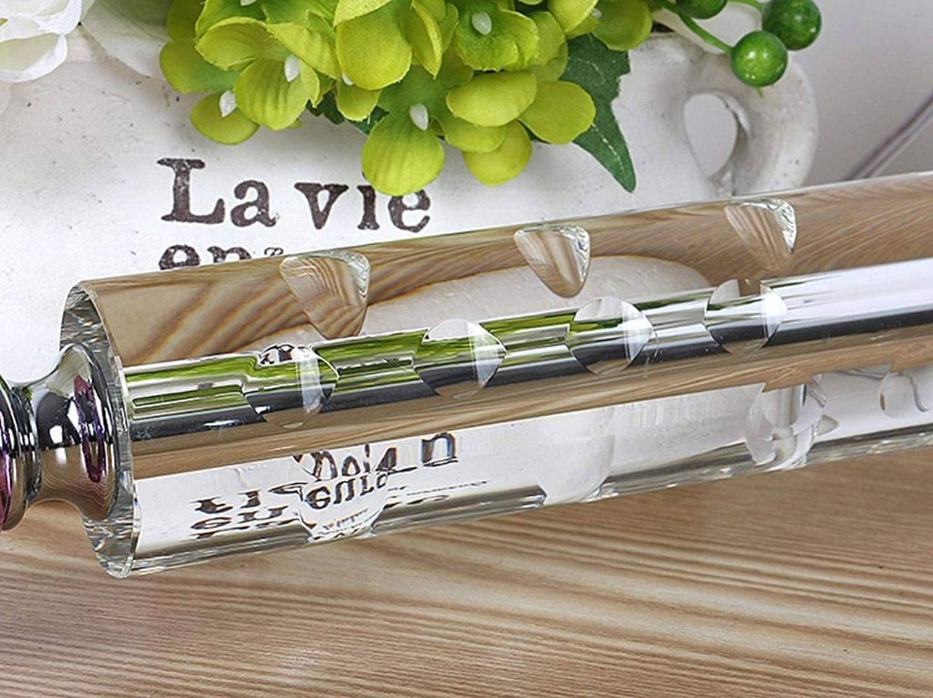 Elegant European-Style Crystal Desk Lamp with E27 Socket - Creamy White Decorative Lighting for Home Office, Study & Bedroom