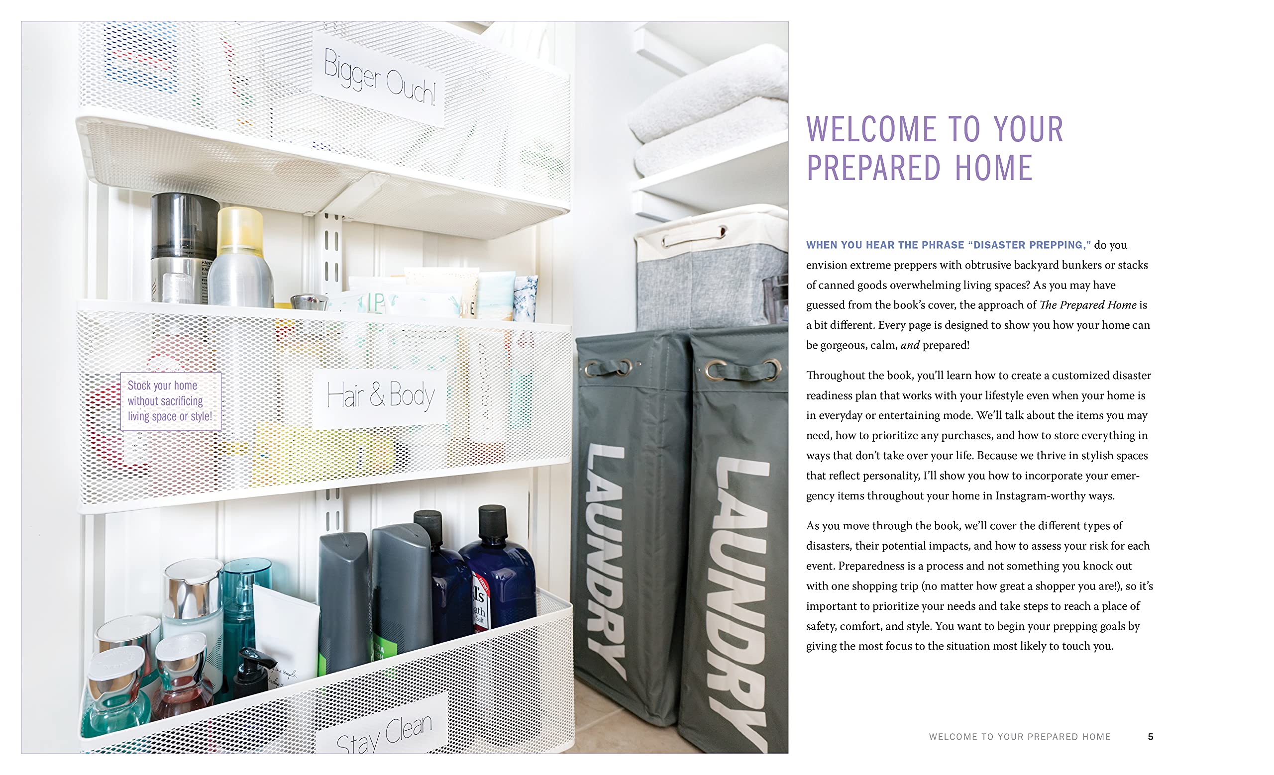 The Prepared Home: Essential Guide to Stocking, Organizing & Editing Your Space for Comfort, Safety & Style | Perfect for Emergency Prep & Stylish Living