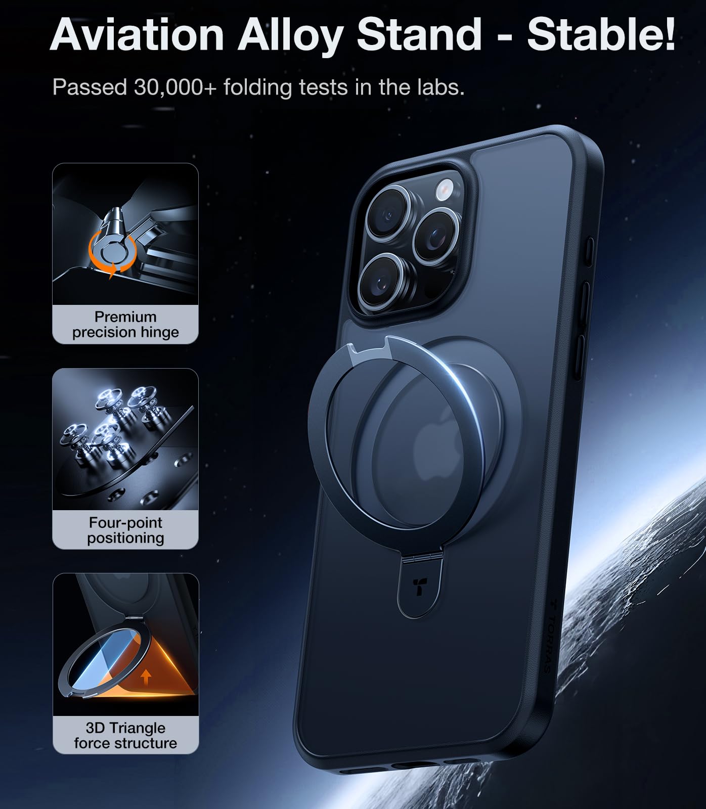TORRAS Magnetic Case for iPhone 16 Pro Max 6.9