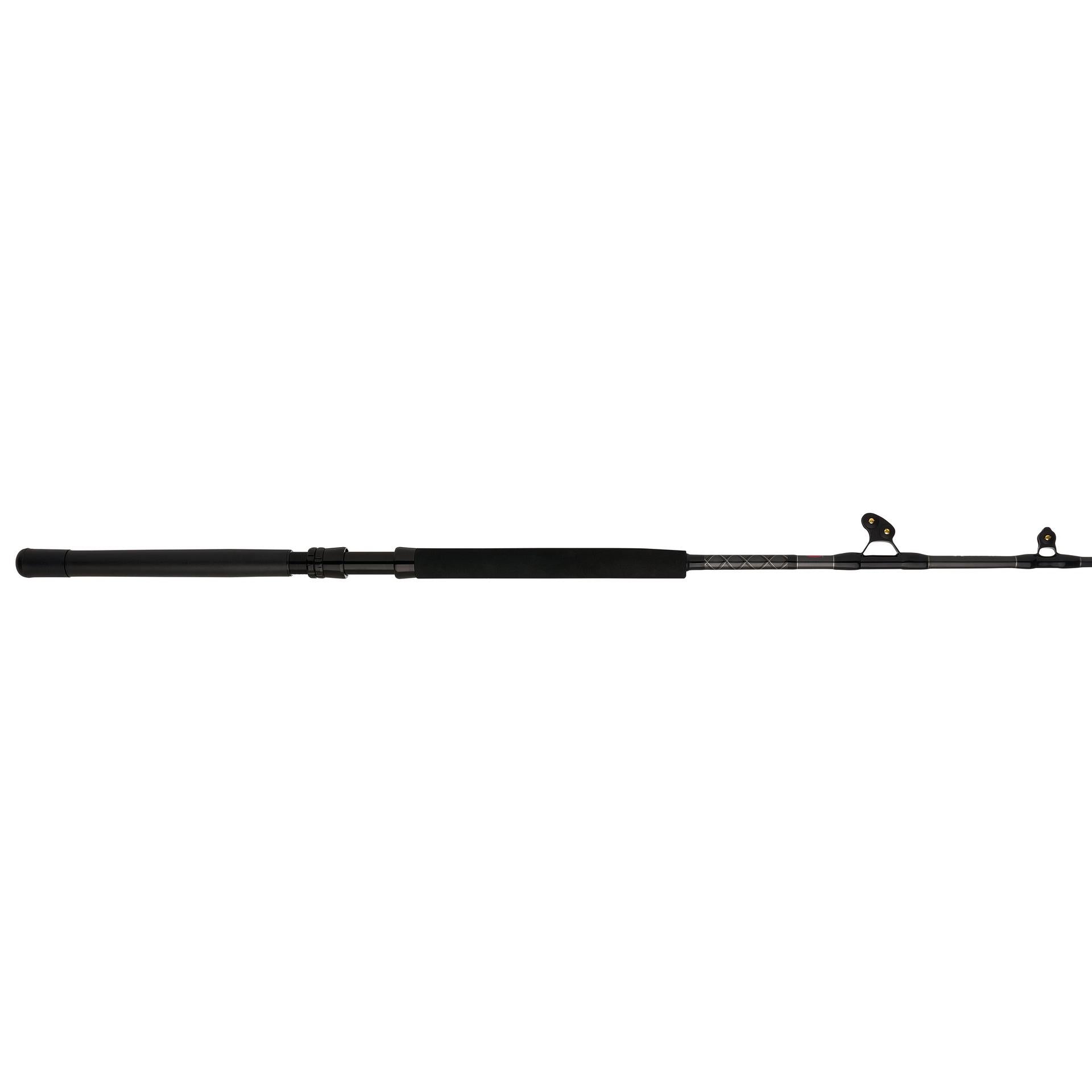Ally™ II Straight Butt Conventional Boat Rod - Heavy Duty Saltwater Fishing Rod for Offshore & Inshore Angling - Perfect for Trolling, Bottom Fishing & Casting from Boats, Piers & Docks