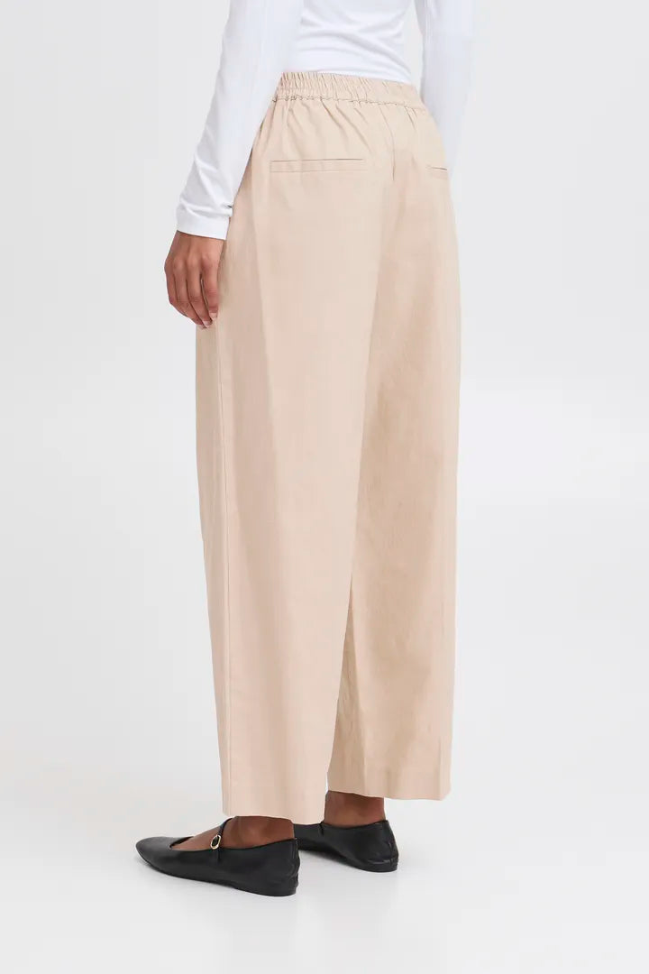 Nica Trousers for Men - Premium Oxford Tan Casual Pants | Comfortable & Stylish for Work, Travel & Everyday Wear