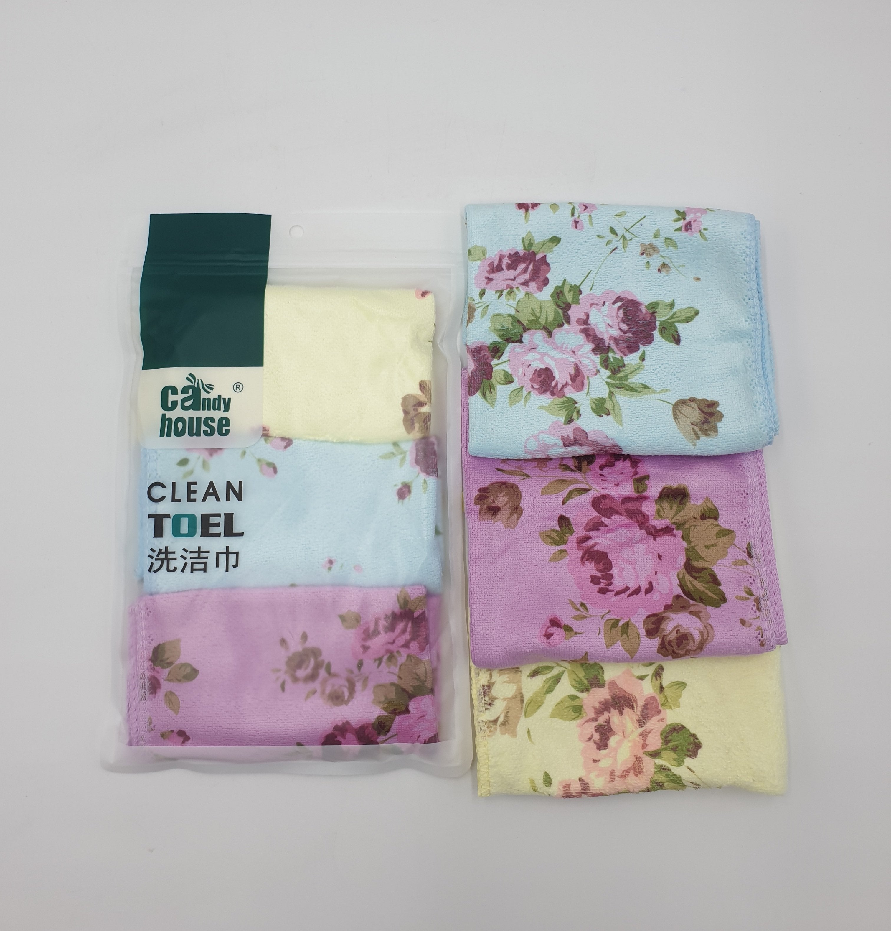 3-Pack Premium Microfiber Cleaning Cloths - Super Absorbent & Lint-Free for Glasses, Screens, Cars & Household Cleaning (6