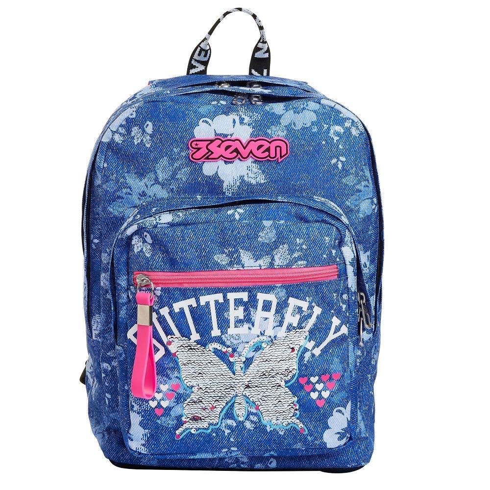 Extra Fit Seven Backpack - Flying Dreams Blue - Durable School & Casual Backpack for Students & Travel | Perfect for School, Work, and Outdoor Adventures