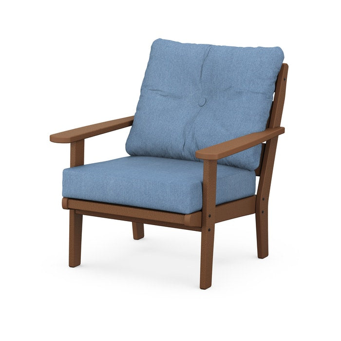 POLYWOOD Lakeside Deep Seating Outdoor Chair - Durable All-Weather Adirondack Style Patio Furniture for Poolside, Garden & Backyard Relaxation