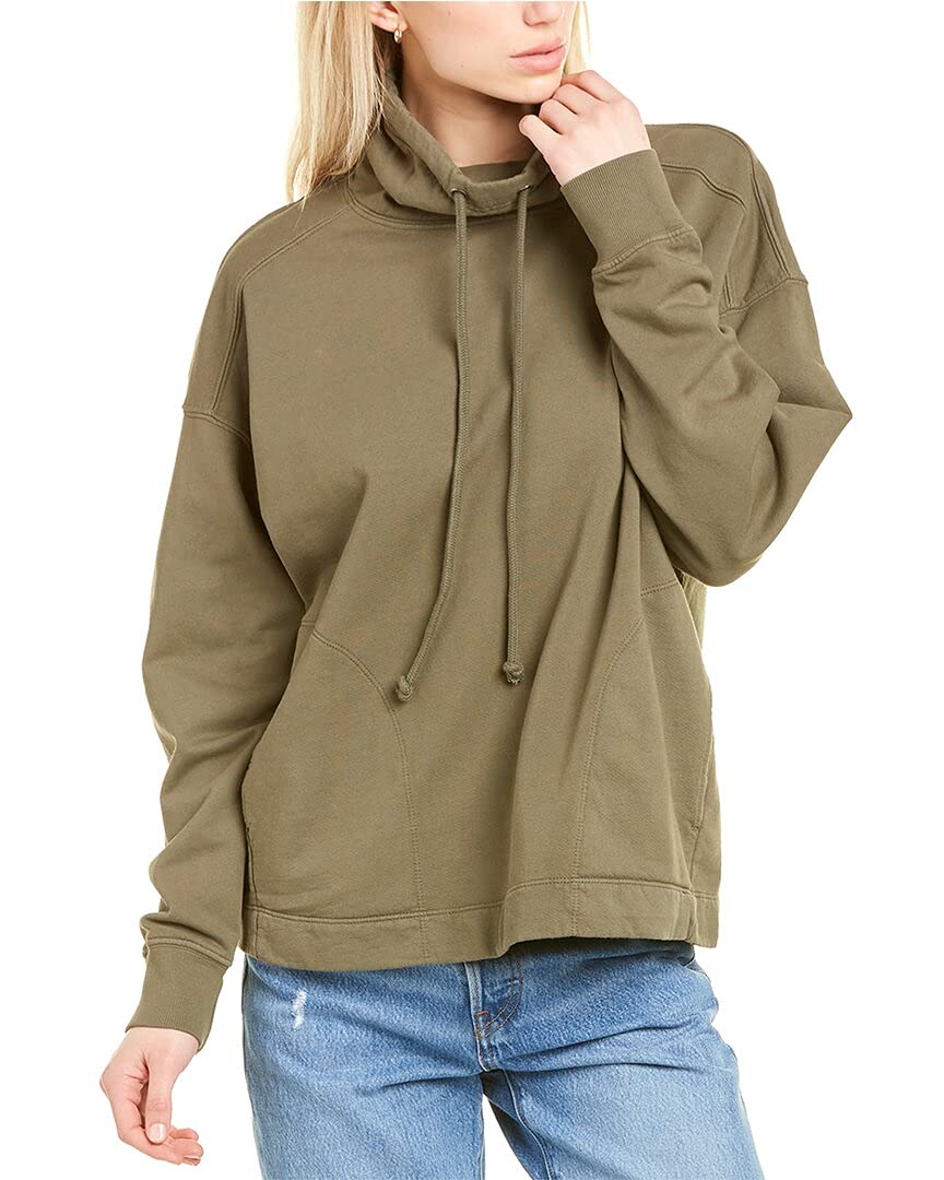 Velvet by Graham & Spencer Women's Cady Fleece Funnel Neck Sweatshirt | Cozy Winter Pullover | Casual Loungewear & Streetwear Fashion for Women