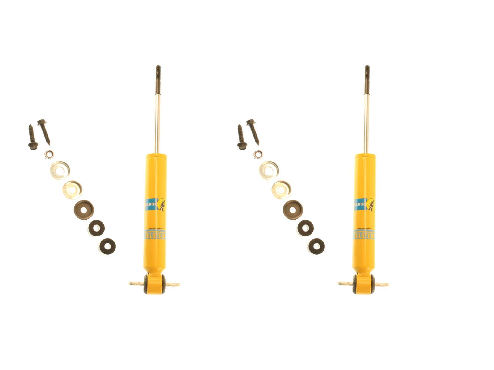 Bilstein B6 Performance Shocks Front Pair for 1968-1972 Oldsmobile Cutlass Supreme 4WD & RWD - Heavy-Duty Suspension Upgrade for Smooth Rides & Off-Road Adventures