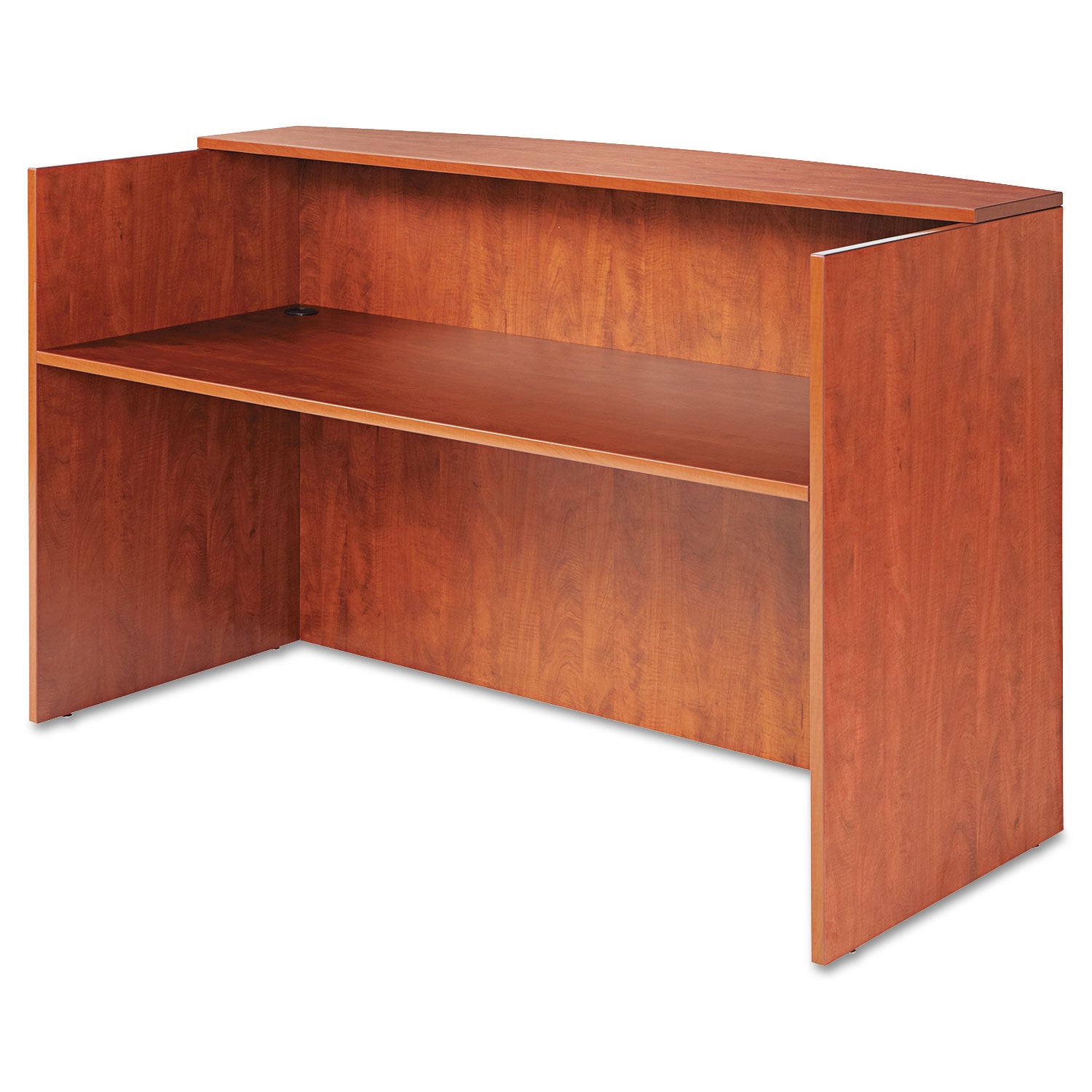 Alera Valencia Series Reception Desk with Transaction Counter - 71