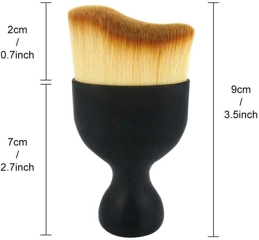 Premium Car Cleaning Brush with Soft Bristles - Dashboard Cleaner & Interior Detailing Tool for Cars, Computers & Keyboards | Perfect for Auto Detailing, Home Office Cleaning & Dust Removal